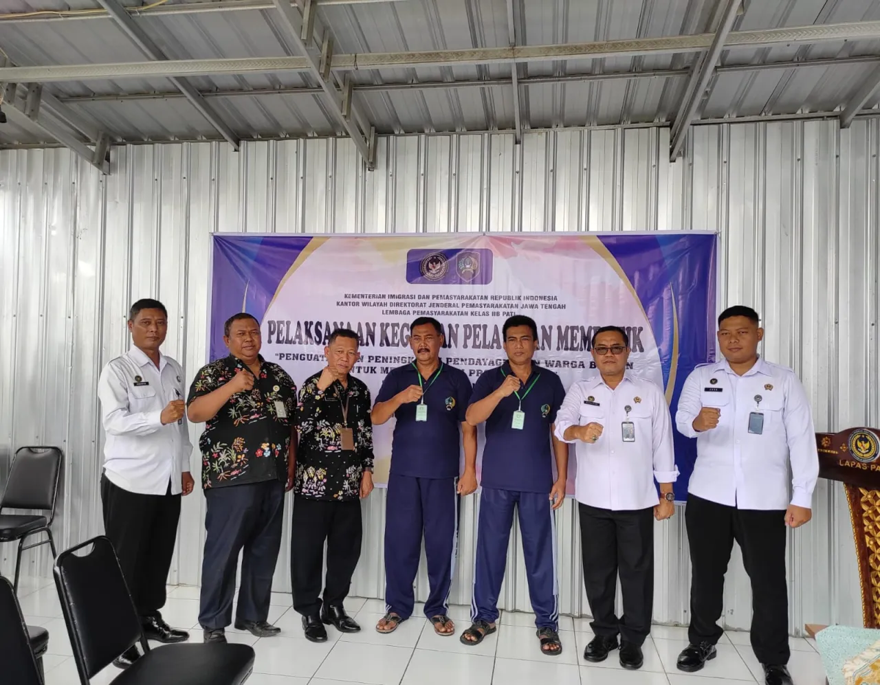 Lapas Kelas IIB Pati Gandeng BLK Latih WBP Membatik, Wujudkan Pembinaan Produktif dan Kreatif