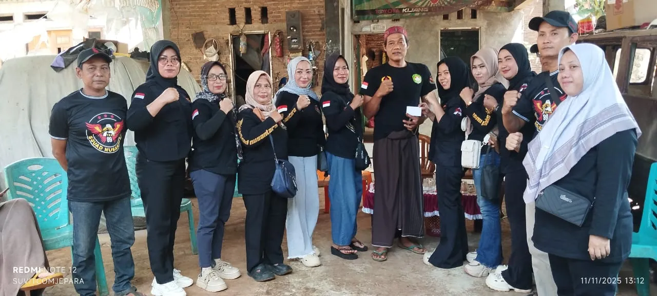 Srikandi Squad Nusantara Jepara Beri Santunan untuk Keluarga Almarhum Anggota: Wujud Kepedulian dan Kebersamaan