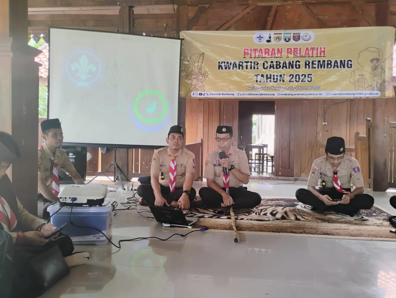 Pusdik Kwarcab Rembang Gelar Pitaran Pelatih Di Buper Karangsari Park