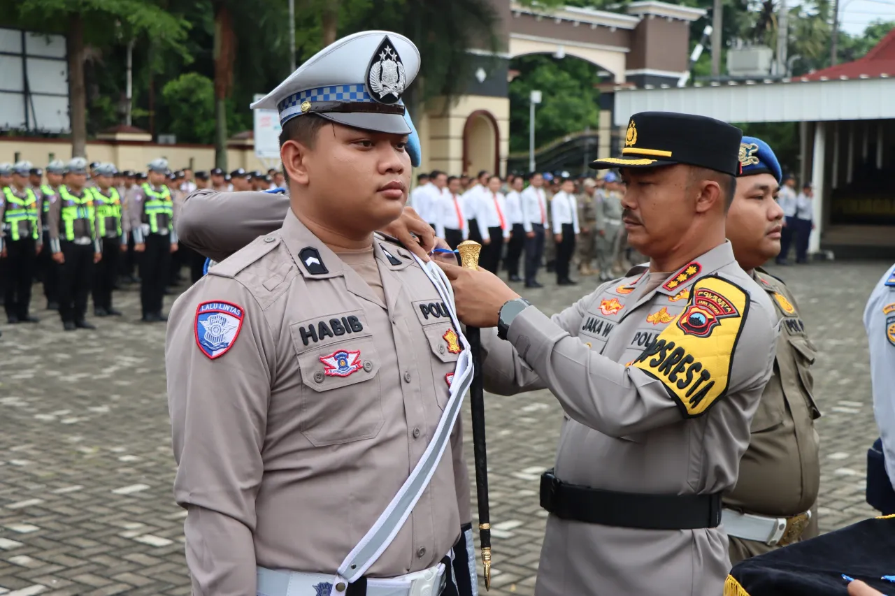 Apel Gelar Pasukan Operasi Zebra Candi 2025, Kapolresta Pati Tekankan Disiplin dan Humanisme di Lapangan