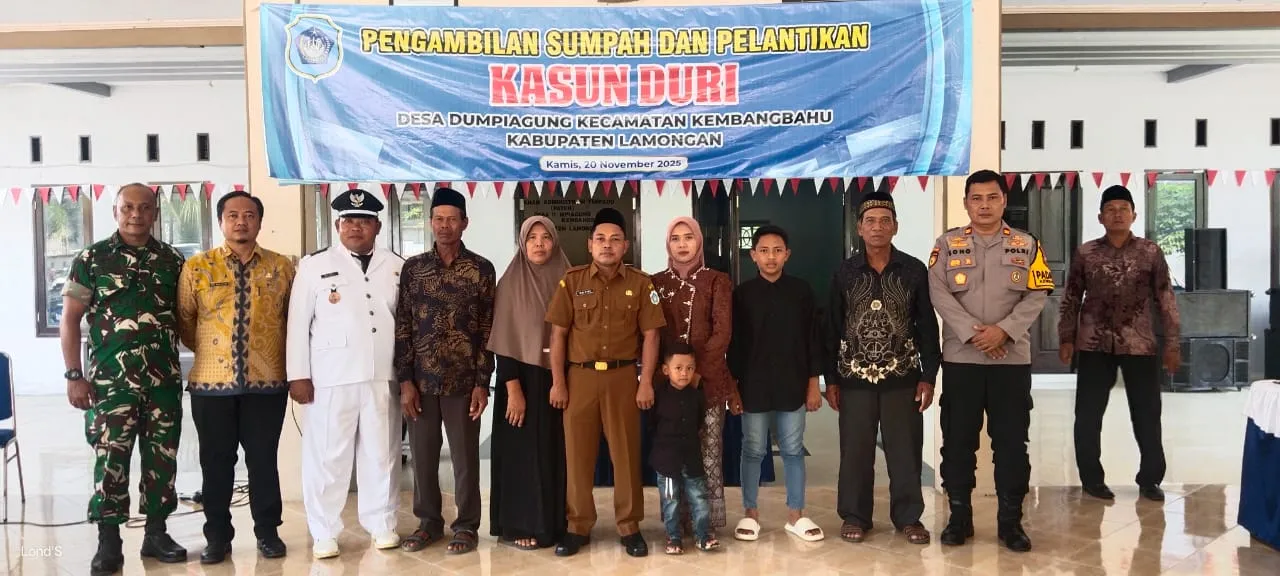 Pelantikan Perangkat Desa Dumpiagung Momentum Peningkatan Pelayanan Masyarakat