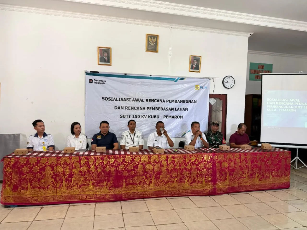 PLN UIP JBTB Gencarkan Sosialisasi Proyek SUTT 150 kV Kubu–Pemaron untuk Keandalan Listrik Bali Utara