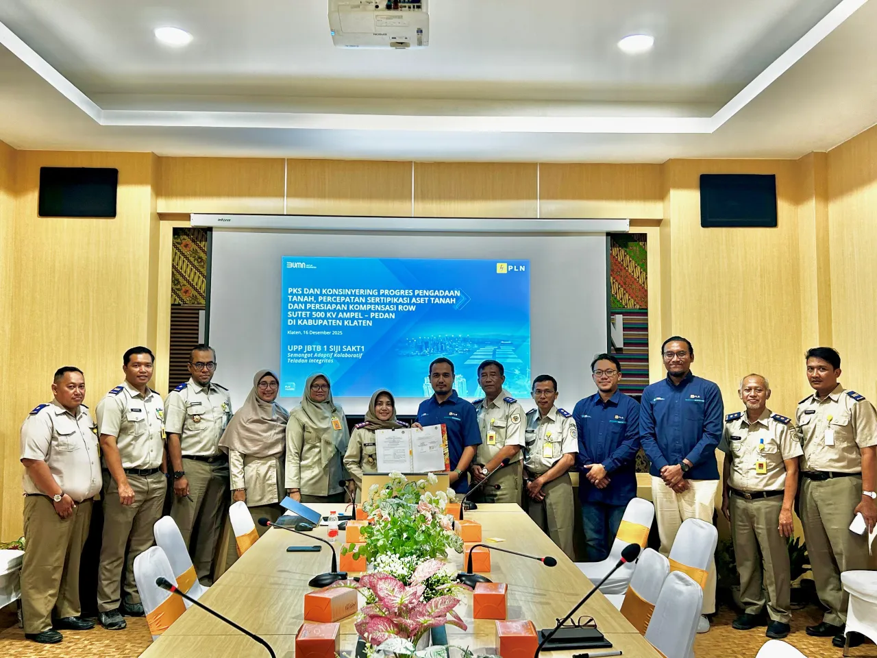 Hadirkan Listrik Andal untuk Rakyat: PLN UIP JBTB Perkuat Kolaborasi Strategis dengan Kantor Pertanahan Kabupaten Klaten