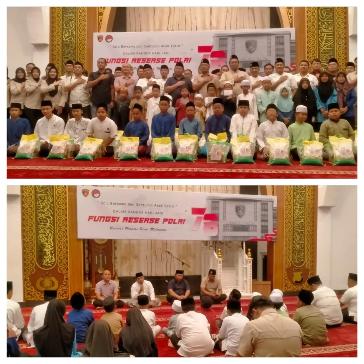 Polres Pasuruan Gelar Doa Bersama HUT Reserse ke-78, Kapolres : Spiritual Perkuat Menta