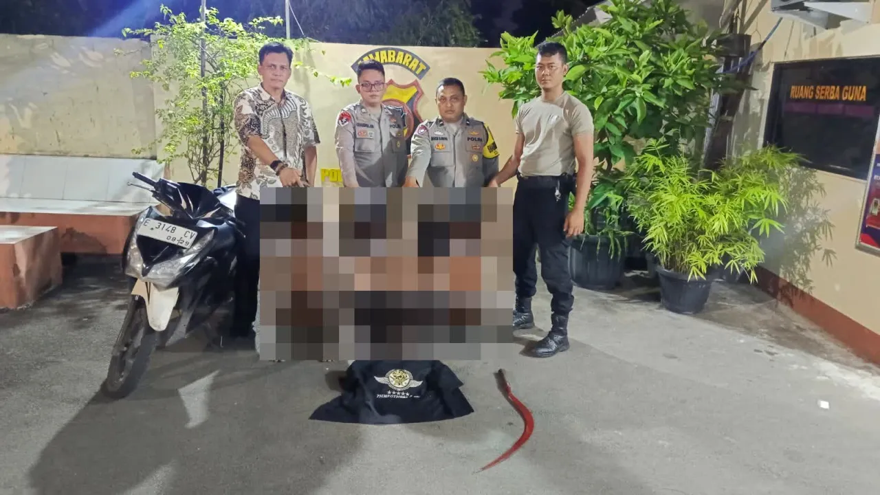 Polsek Kesambi Amankan Tiga Remaja Diduga Hendak Tawuran Bersenjata Tajam di Bypass Sunyaragi