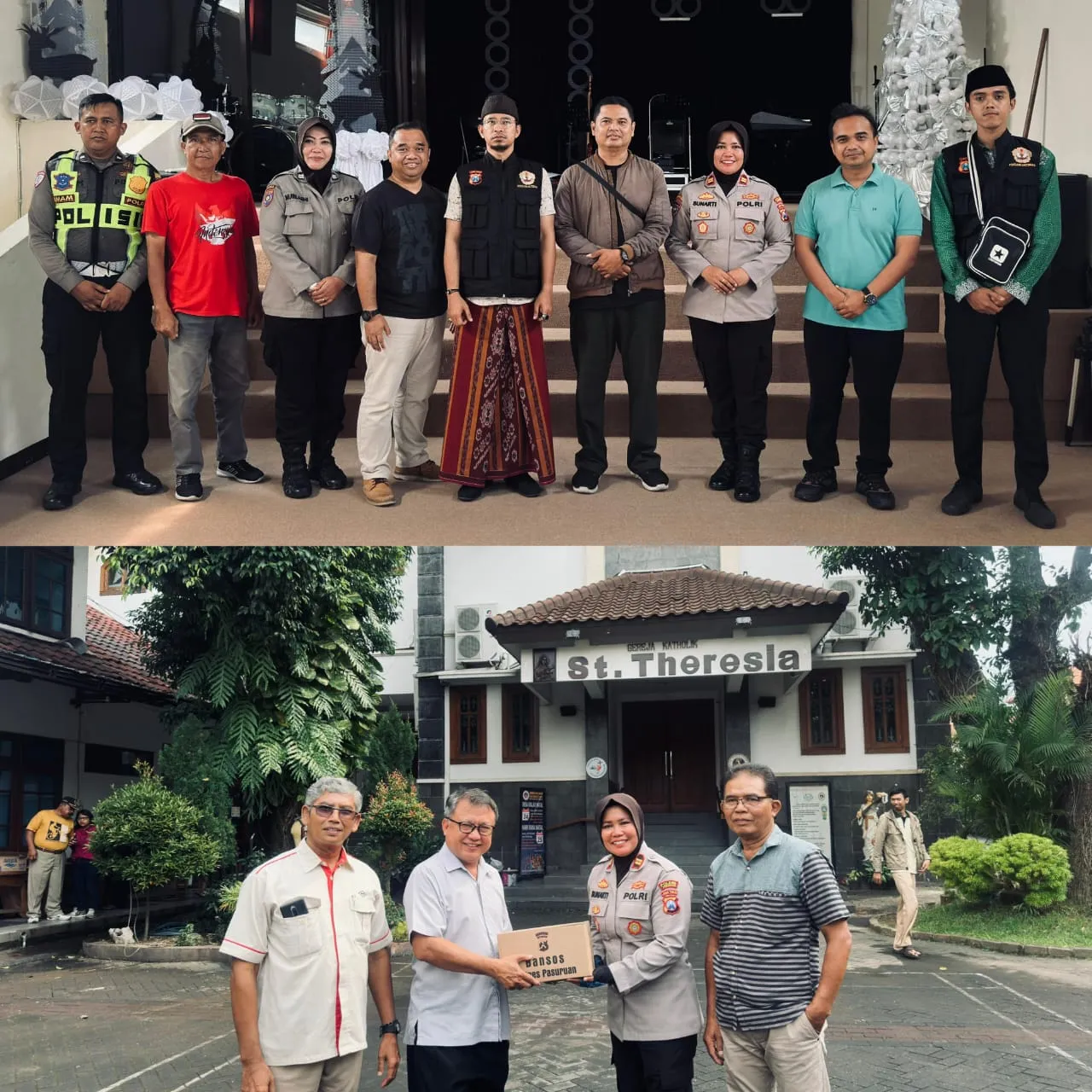 Roadshow Polres Pasuruan Jelang Natal 2025; Sambang Gereja Perkuat Toleransi dan Kamtibmas