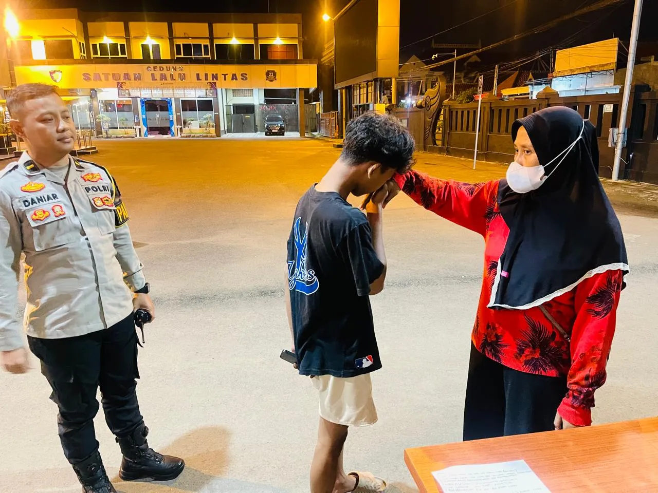 Pamapta Polres Lamongan Berhasil Amankan Remaja dan Kendaraan Balap Liar di JLU