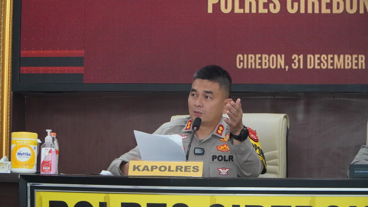 Polres Cirebon Kota Paparkan Capaian Kinerja Selama 2025, Penegakan Hukum dan Pelayanan Masyarakat Terus Ditingkatkan
