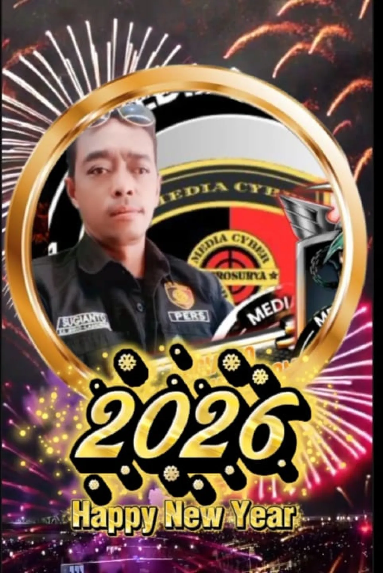Sugianto Ka Biro Lamongan Mengucapkan Selamat Tahun 2026 Semoga Metrosurya.com Semakin Jaya