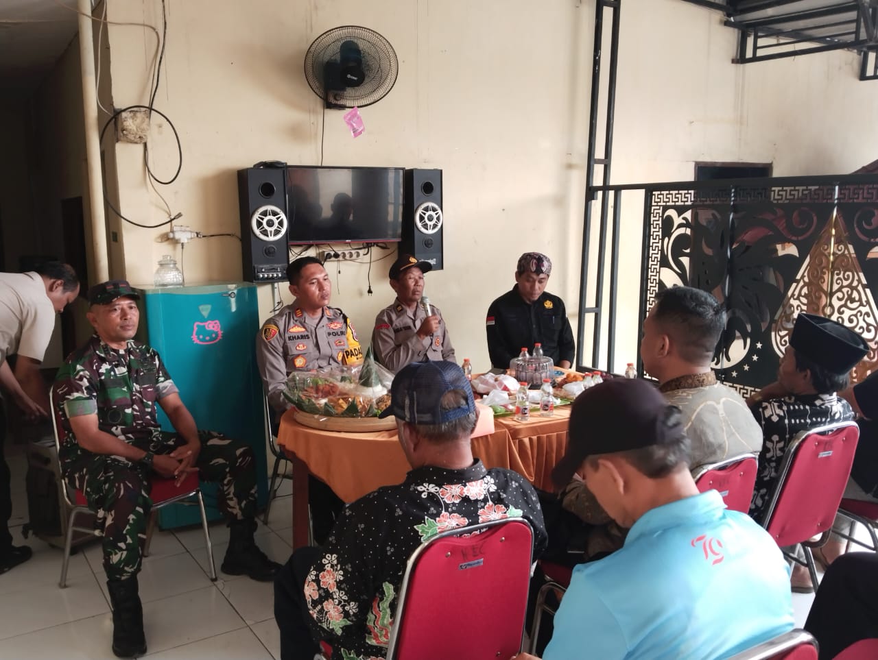 Syukuran Tumpeng dan Pelepasan Wakapolsek Mantup