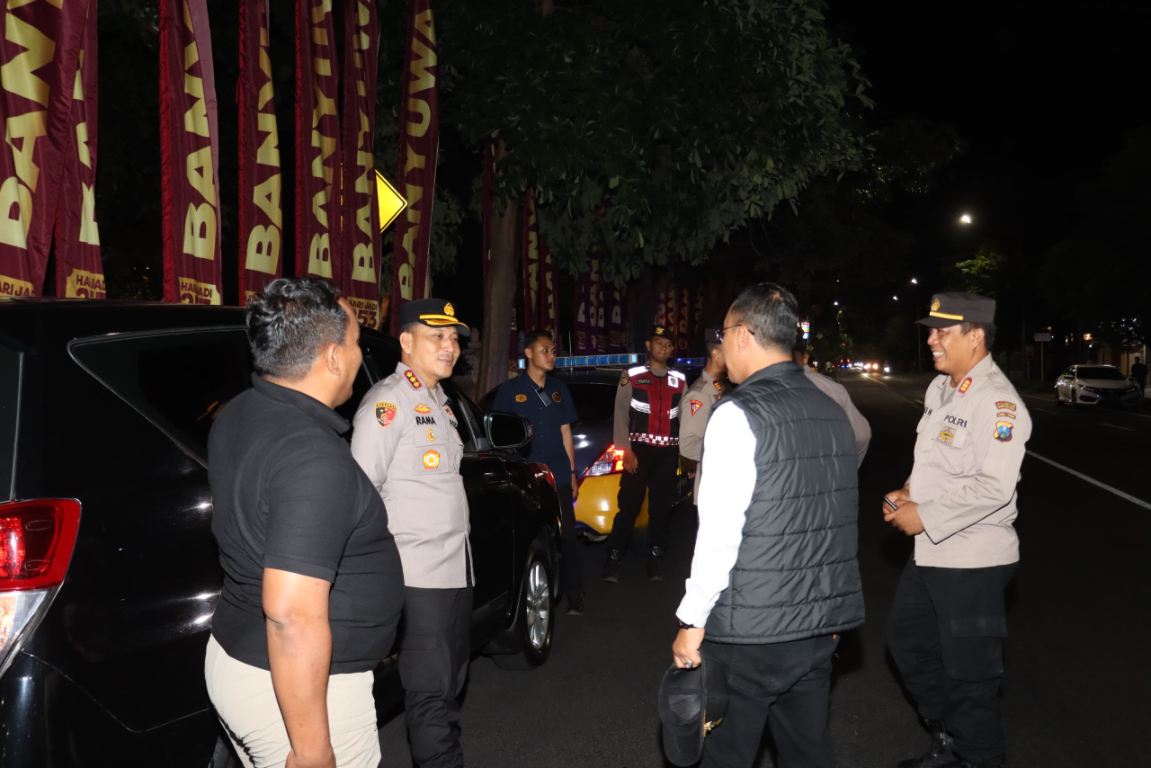 Polresta Banyuwangi Gelar Patroli Skala Besar, Tindak Tegas Balap Liar!