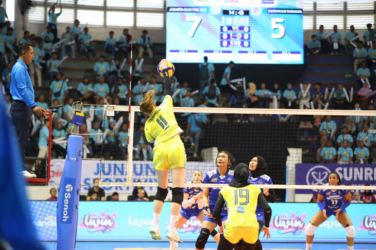 Tahun Baru Taklukkan BJB Tandamata, Electric PLN Tantang Popsivo Polwan di Proliga 2025 Seri Surabaya