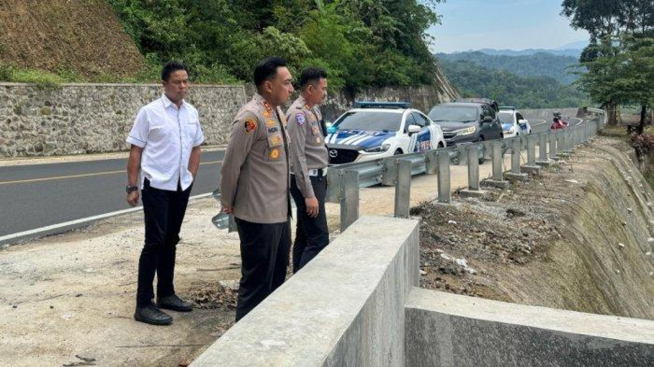 Jelang Arus Mudik, Polres Majalengka Petakan Titik Rawan Longsor, Ini Imbauan Untuk Pengendara