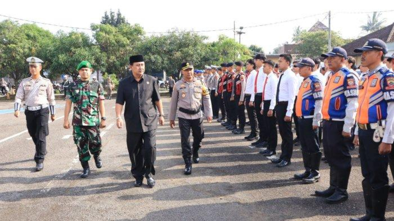Personel Polres Sumedang Siap Laksanakan Operasi Ketupat Lodaya 2025