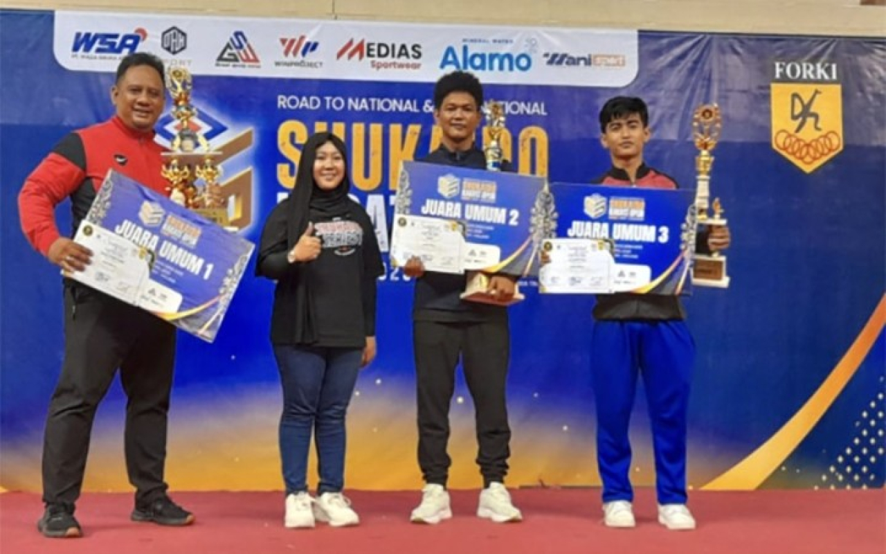 Tim Renzo Opung United peraih medali emas terbanyak dalam Shukaido Karate Open Series 1 yang digelar di GOR Ken Arok Malang 19-20 April 2025/Foto: dok Renzo