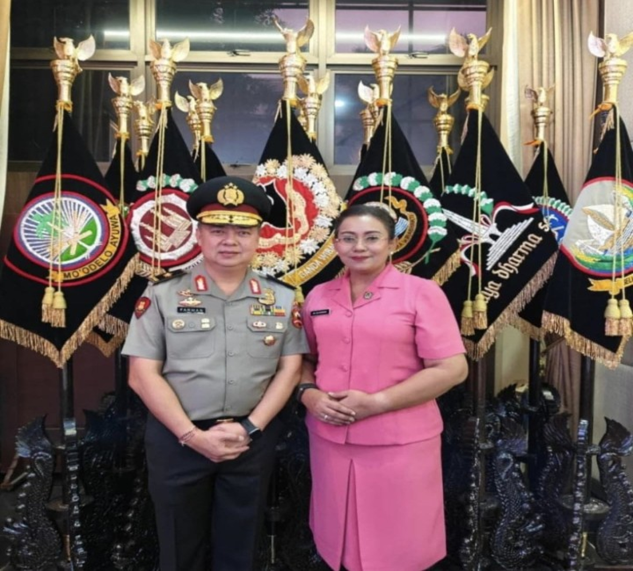 Selamat dan sukses kepada Bapak Kombes Pol Farman, S.H., S.I.K., M.H., atas kenaikan pangkat menjadi Brigadir Jenderal (Brigjen) Polisi.
