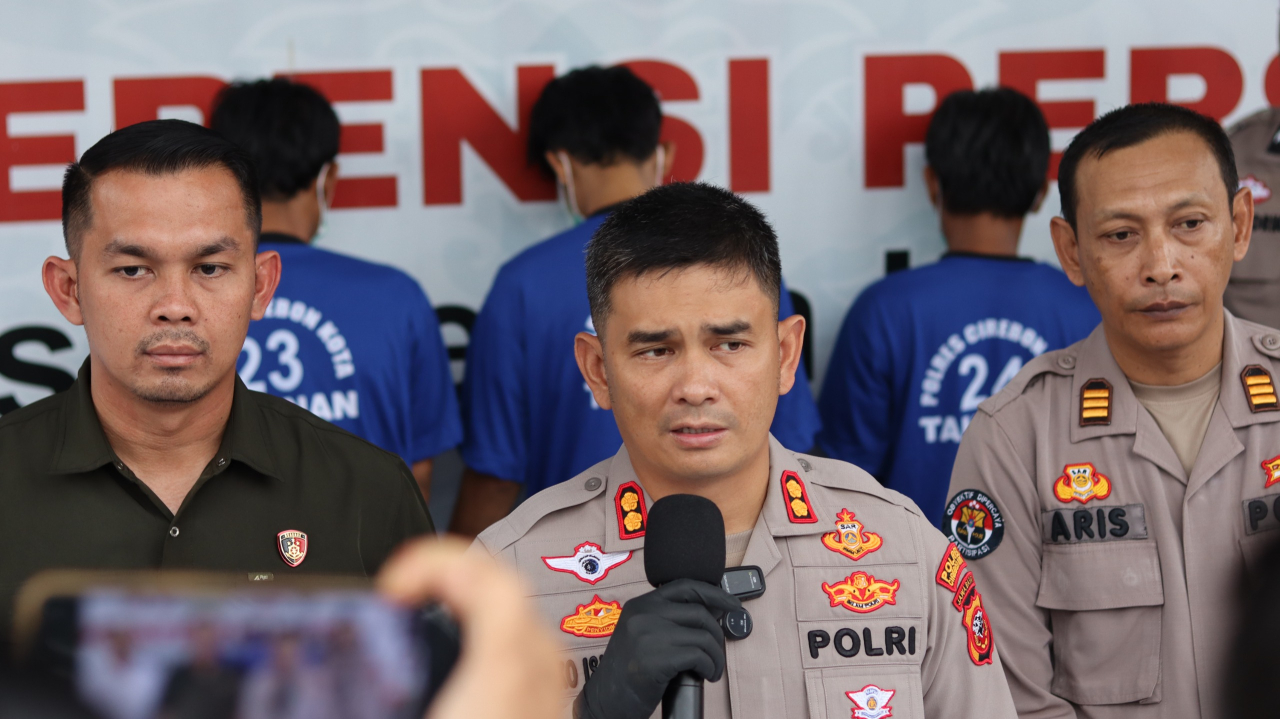Satreskrim Polres Cirebon Kota Bekuk Trio Pelaku Curas di Desa Mayung