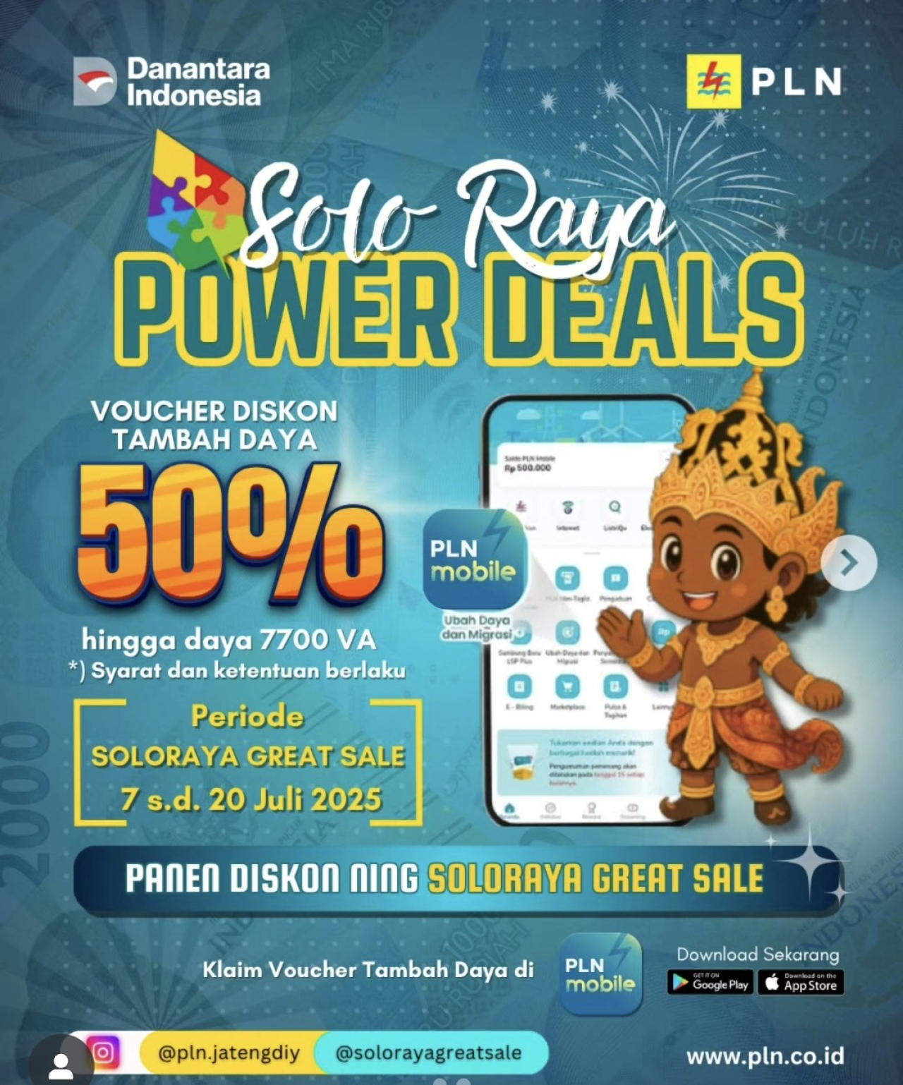 PLN Hadirkan Promo Tambah Daya “Soloraya Power Deals”, Diskon Hingga 50 Persen untuk Pelanggan di Jateng-DIY
