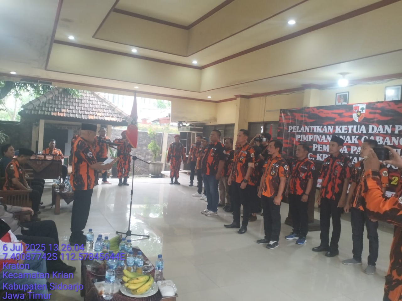 Pelantikan PAC Krian, Arri Prasetiyawan Tegaskan Komitmen Kolaboratif dan Inklusif untuk Masyarakat