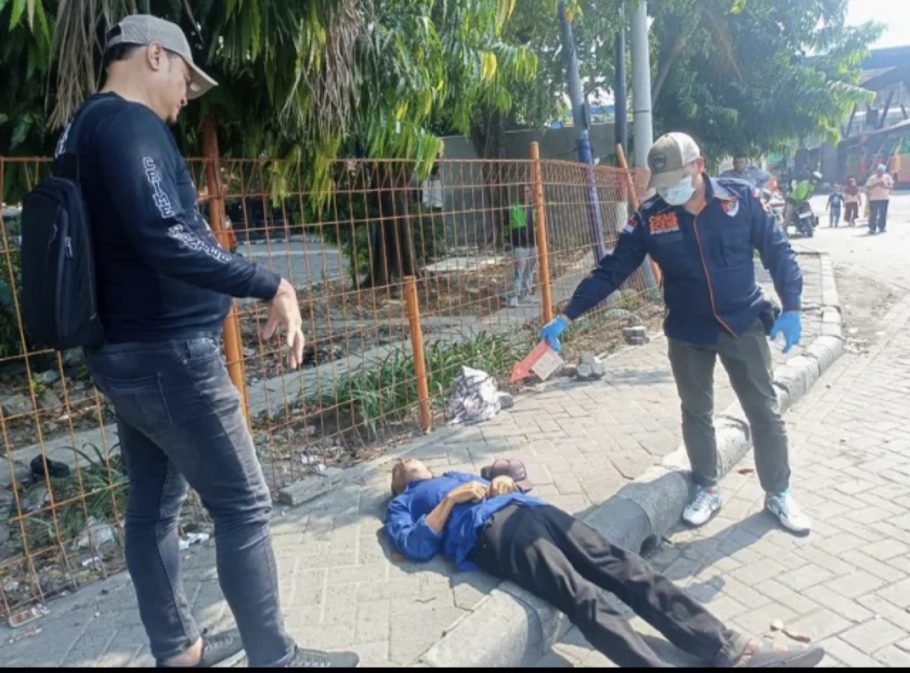 Korban Meninggal Mendadak di Terminal Bungurasih, Polsek Waru Lakukan Penyelidikan