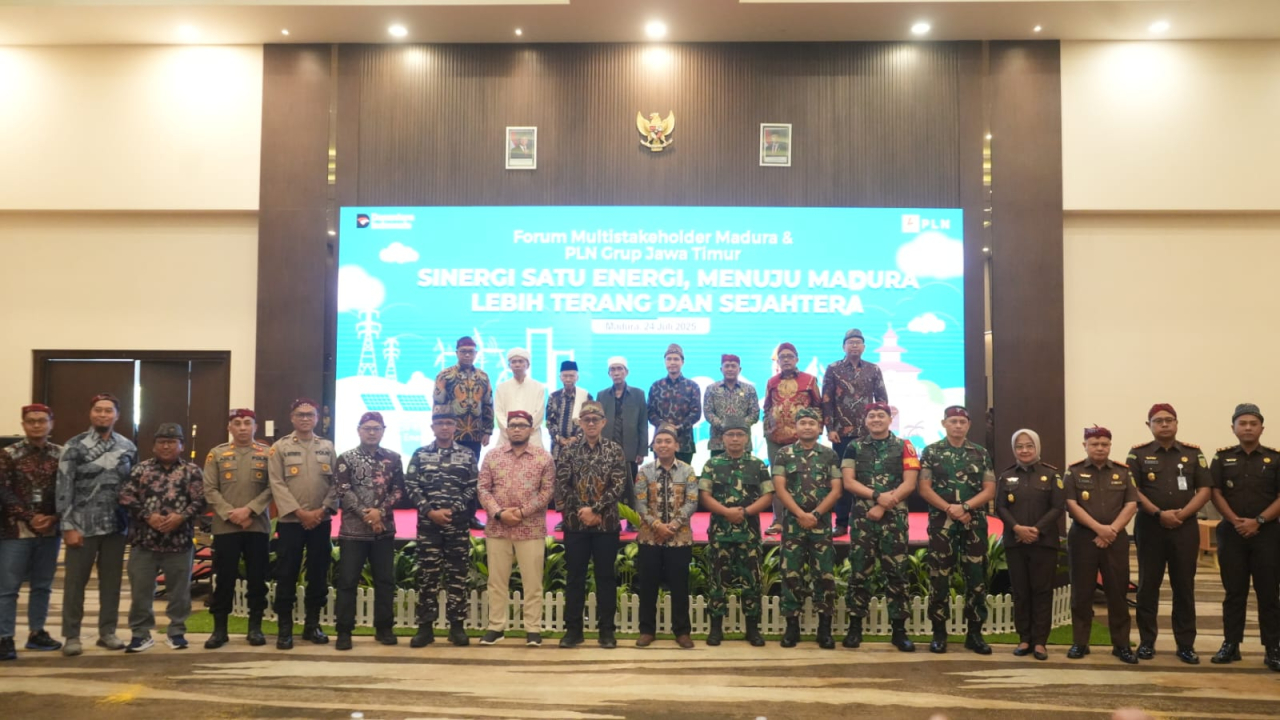 Dalam Semarak Kemerdekaan Indonesia Menuju Madura Lebih Terang PT PLN (Persero) Group Jatim mengajak Multi Stakeholder Forum Madura