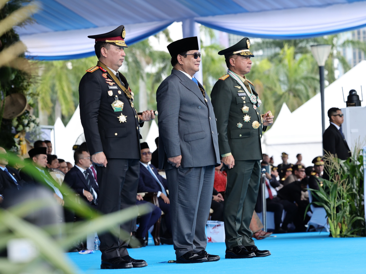 Prabowo Apresiasi Polri Bantu Peningkatan Produksi Pangan Nasional