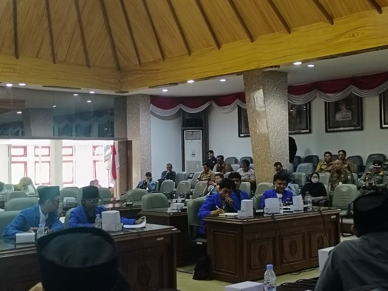 Pemkab dan DPRD Rembang Apresiasi PMII Sampaikan Aspirasi Lewat Audiensi