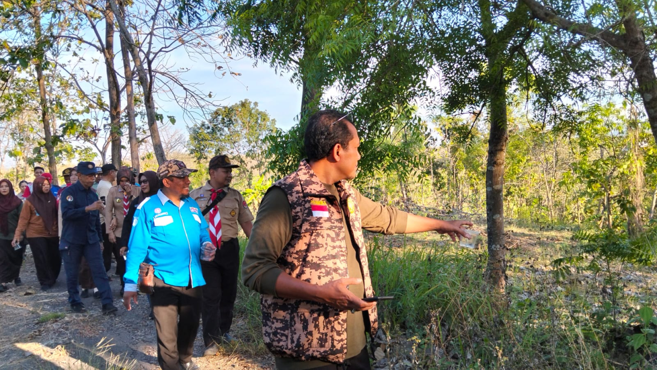 Kondisi Buper Karangsari Park Terlantar Ka. Kwarcab Prihatin Melihatnya
