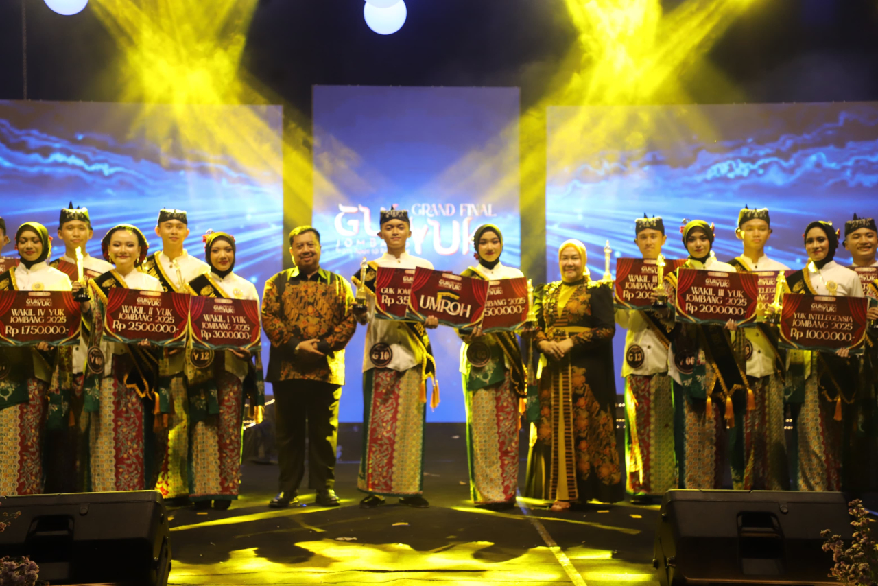 Guk dan Yuk Jombang 2025 Terpilih: Lahirkan Duta Muda Berkarakter, Siap Sinergi Majukan Pariwisata Kota Santri