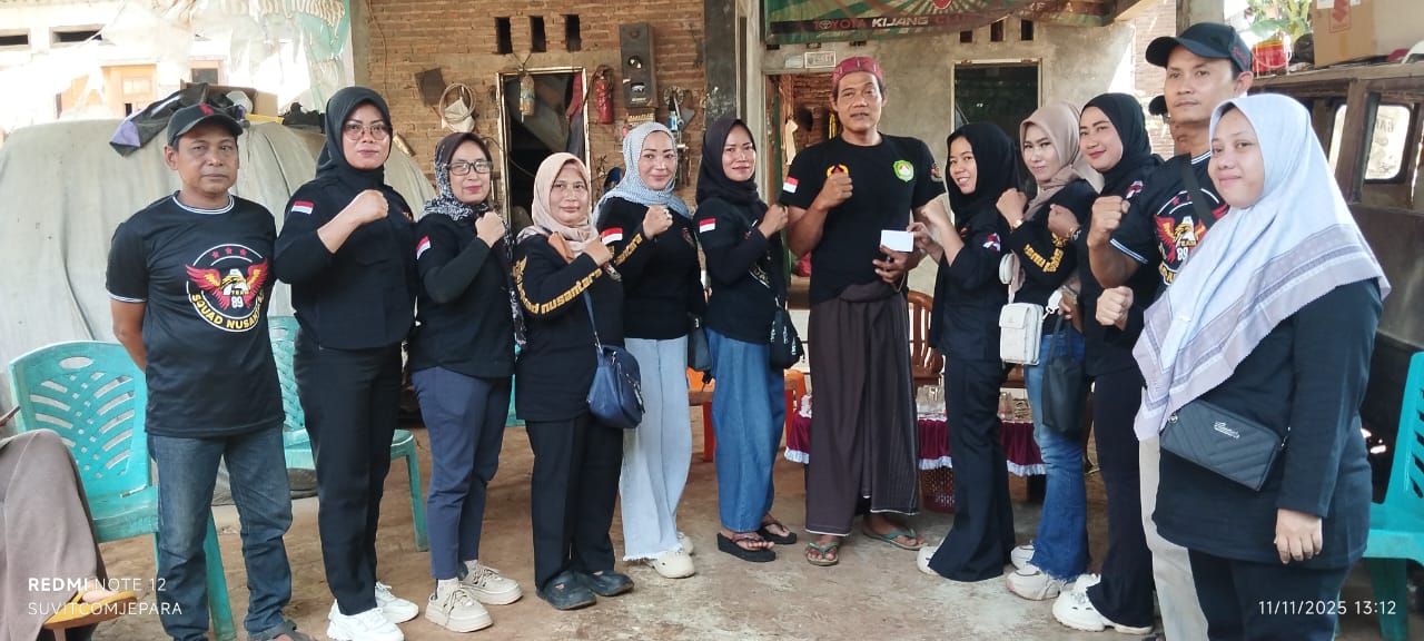 Srikandi Squad Nusantara Jepara Beri Santunan untuk Keluarga Almarhum Anggota: Wujud Kepedulian dan Kebersamaan