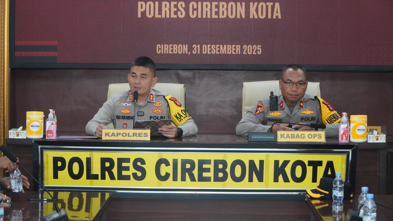 Satlantas Polres Cirebon Kota Paparkan Capaian Kinerja 2025, Angka Fatalitas dan Pelanggaran