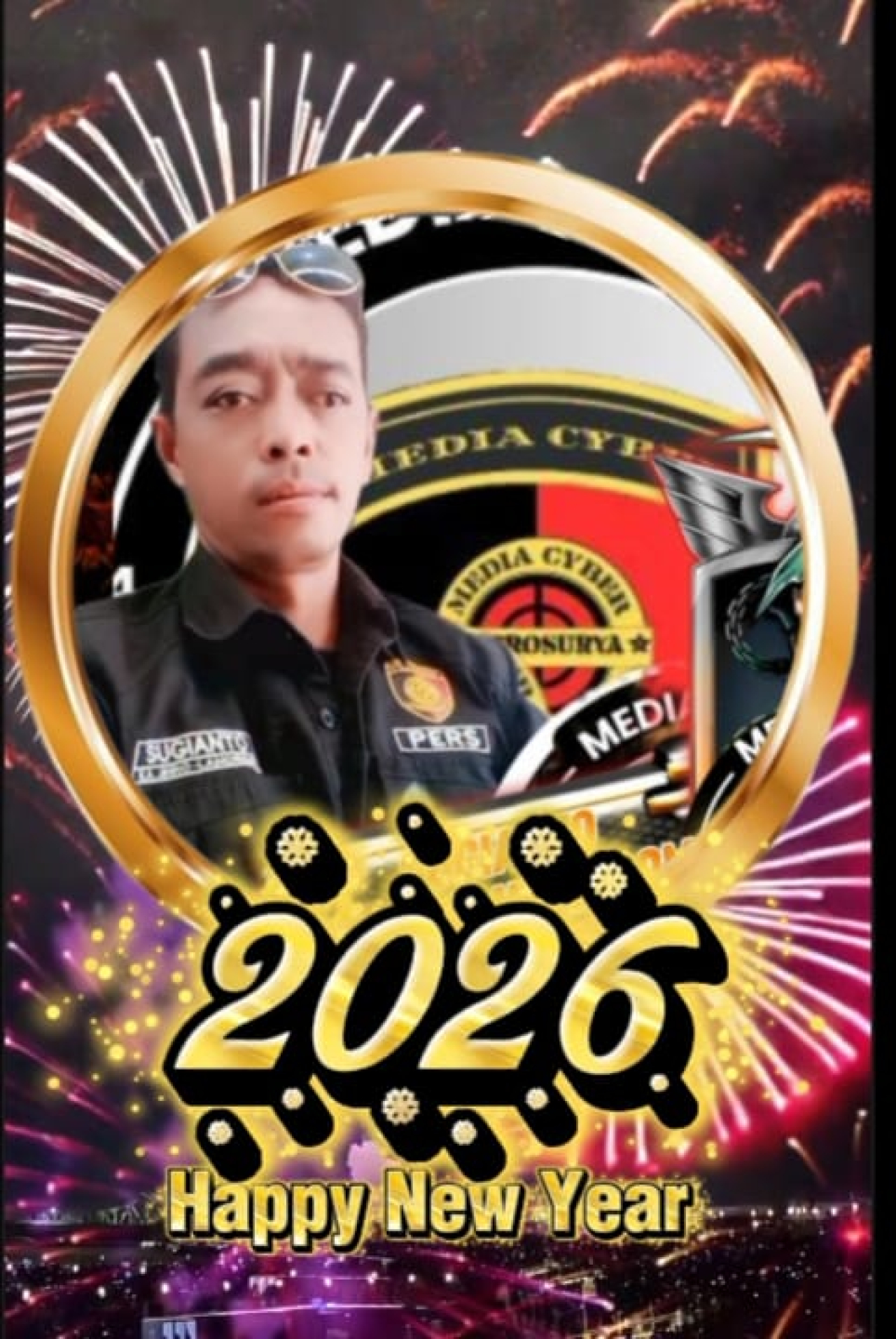 Sugianto Ka Biro Lamongan Mengucapkan Selamat Tahun 2026 Semoga Metrosurya.com Semakin Jaya