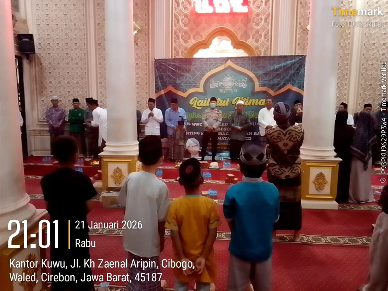 Lestarikan Tradisi dan Jalin Kerukunan, MWC NU Kecamatan Waled Gelar Doa Bersama