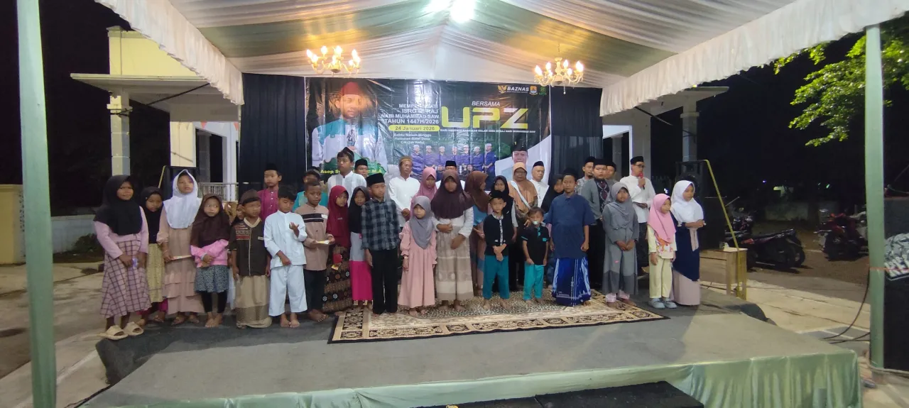Pemerintah Desa Cikulak Kidul Gelar Peringatan Isra’ Mi’raj 1447 H dan Santunan Anak Yatim Paitu 54 orang