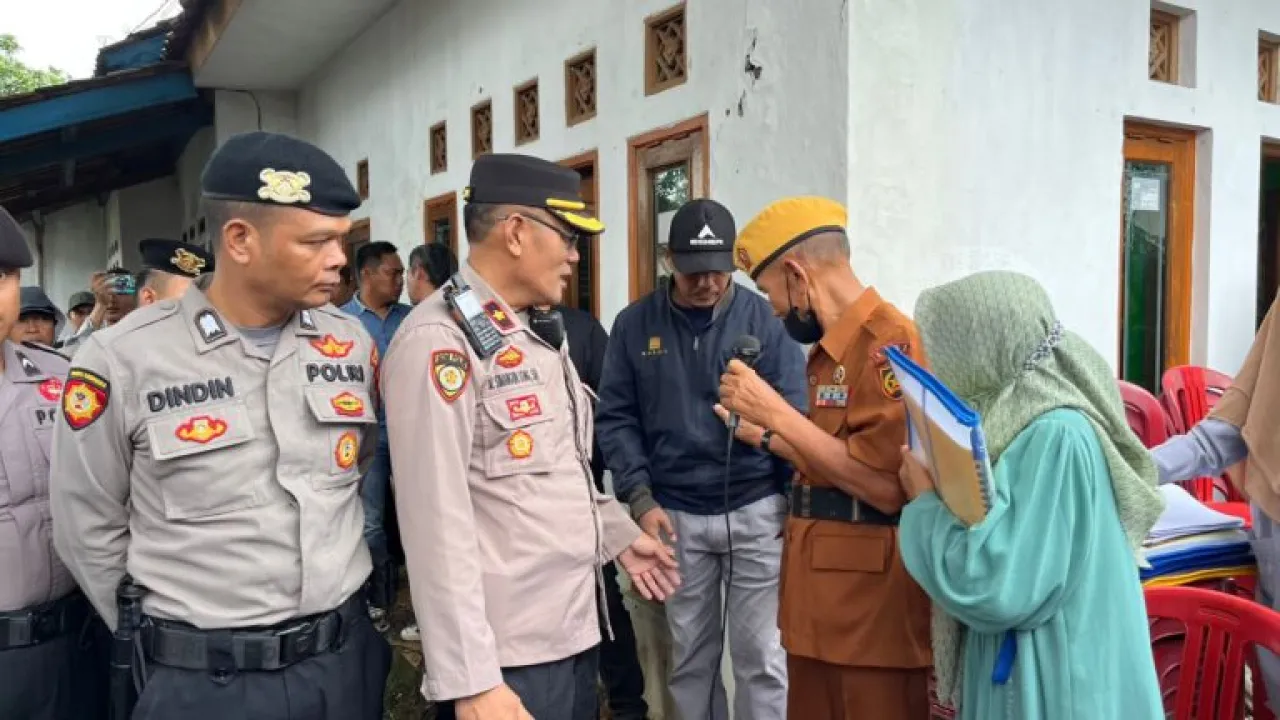 Polres Majalengka Gelar Pengamanan Eksekusi Pengosongan Tanah Dan Bangunan