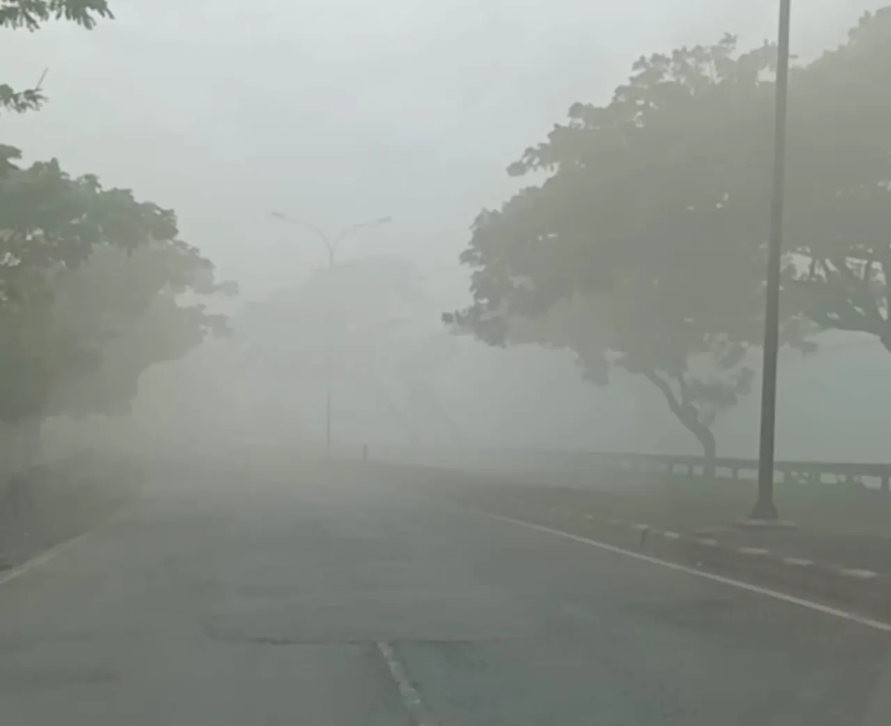 Asap Tebal Kepung Jalan Lingkar Selatan Pati, Aktivitas Pengolahan Arang Batok Diduga Abaikan Keselamatan Publik