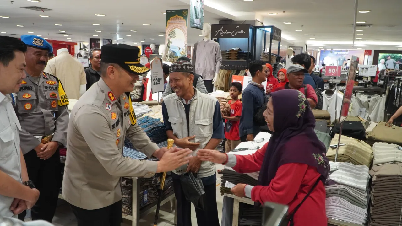 Kapolres Cirebon Kota Cek Langsung Fasilitas dan Aktivitas Pengunjung di Grage Mall