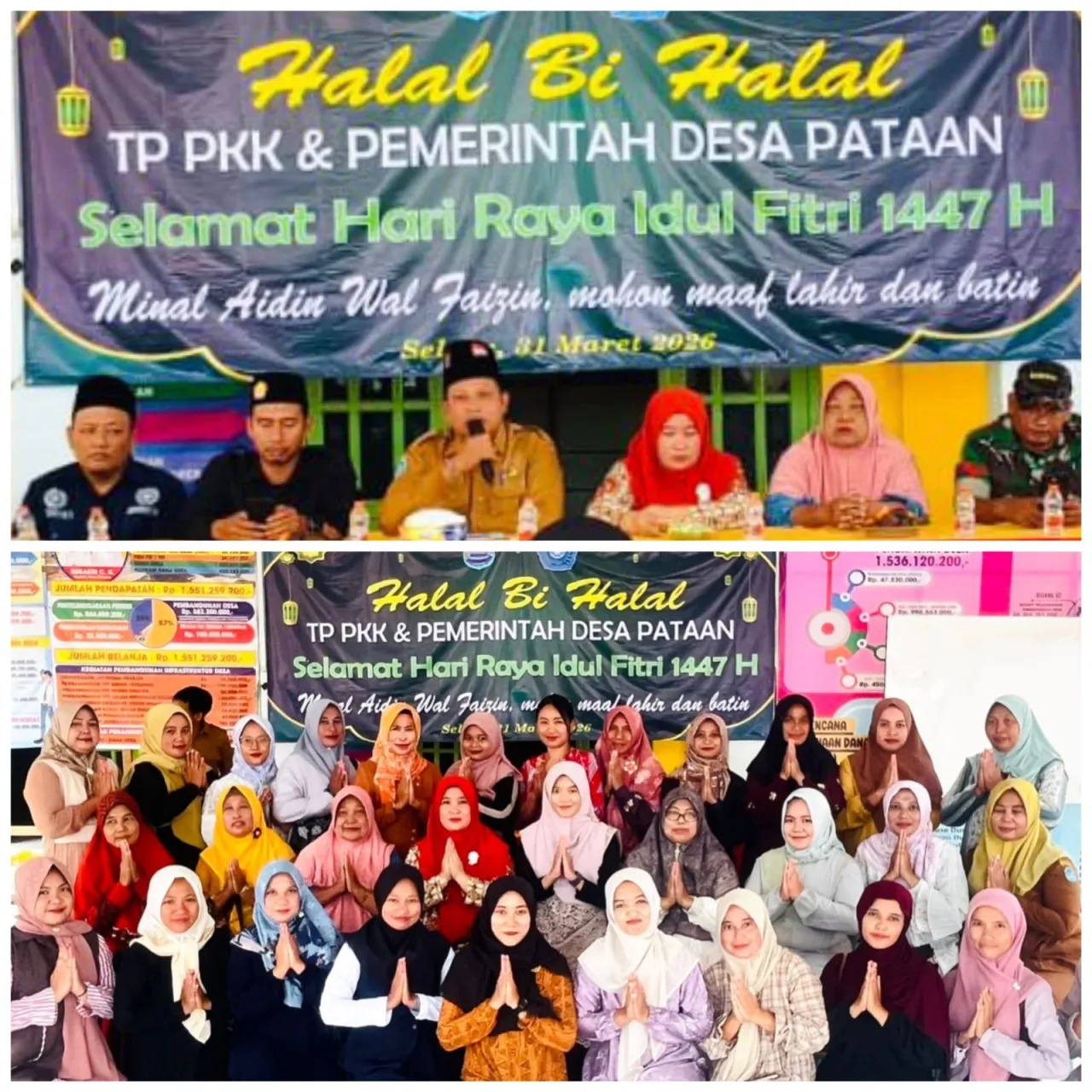 Halal Bihalal Desa Pataan Silaturahmi Mempererat Jaringan Sosial Masyarakat