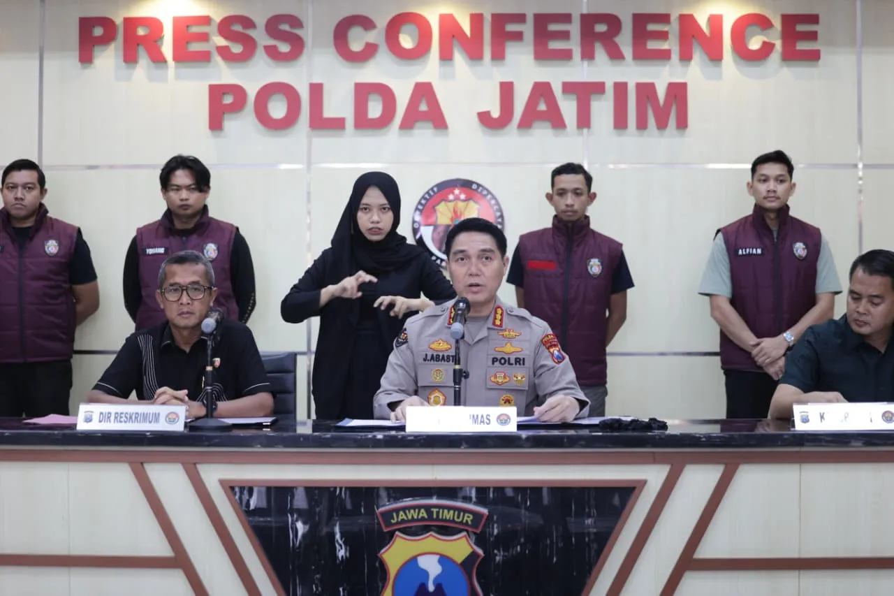 Polda Jatim Bongkar Peredaran Bahan Peledak Ilegal