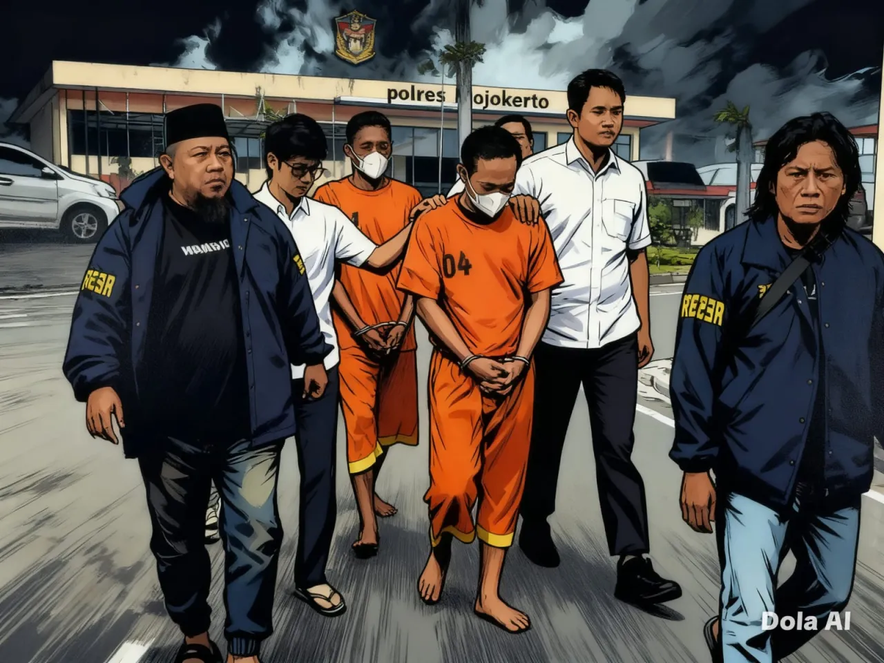 Ex Karyawan Pabrik di Mojokerto Nekat Curi Truk Crane, Motif Terlilit Utang Judi Online