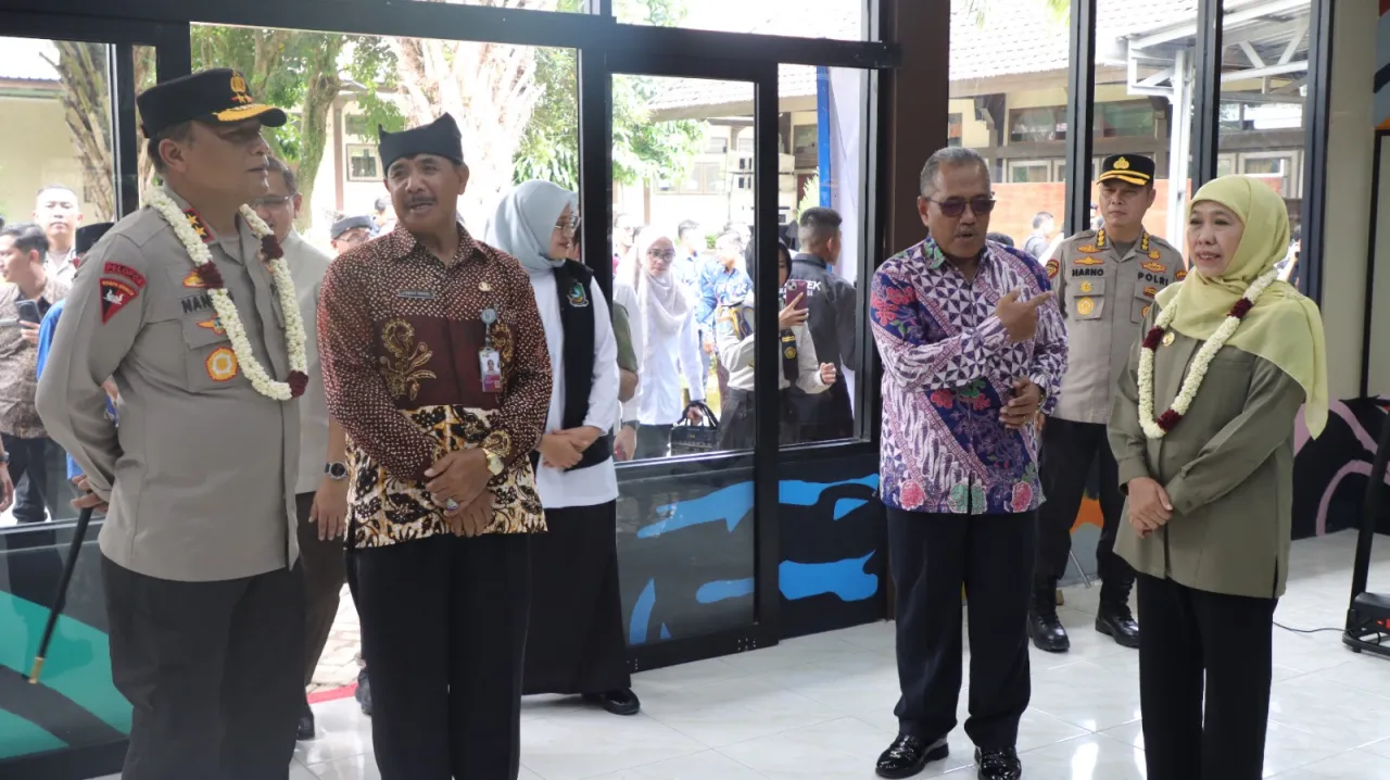 Gubernur dan Kapolda Jatim Resmikan Sarana Prasarana SMAN 2 Taruna Bhayangkara di Banyuwangi