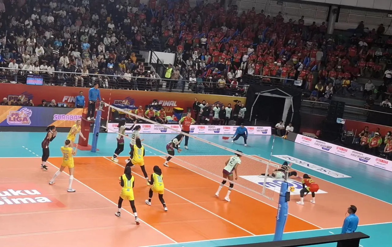 Pertarungan Sengit 5 Set, Jakarta Electric PLN Mobile Tunjukkan Mental Juara, Tumbangkan Pertamina Enduro 3-2