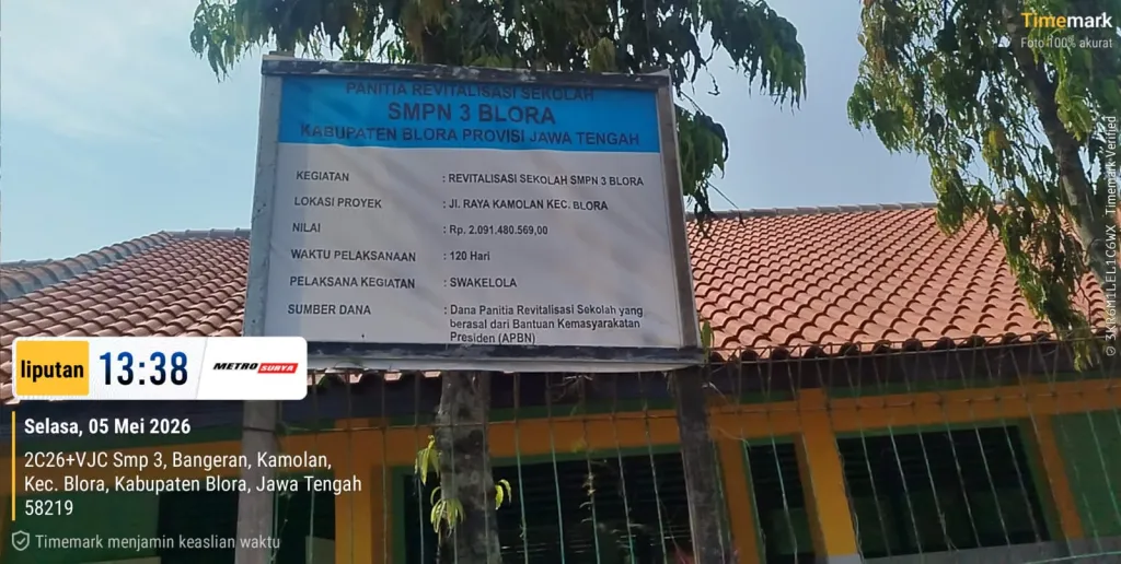 Banpres Miliaran Rupiah Dialokasikan Di Beberapa Sekolah di Blora SMPN 3 Blora Terima 2 Miliar