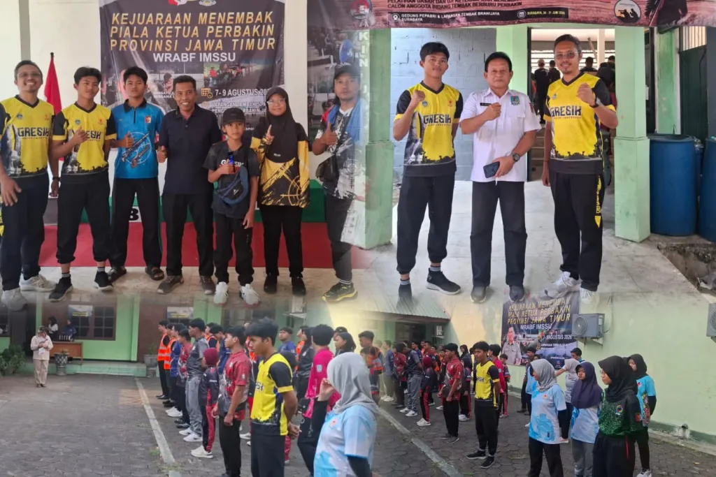 Terjunkan 7 Atelit, Perbakin Gresik Bidik Lima Piala di Kejuaraan Menembak Piala Ketua Perbakin Provinsi Jatim 2026