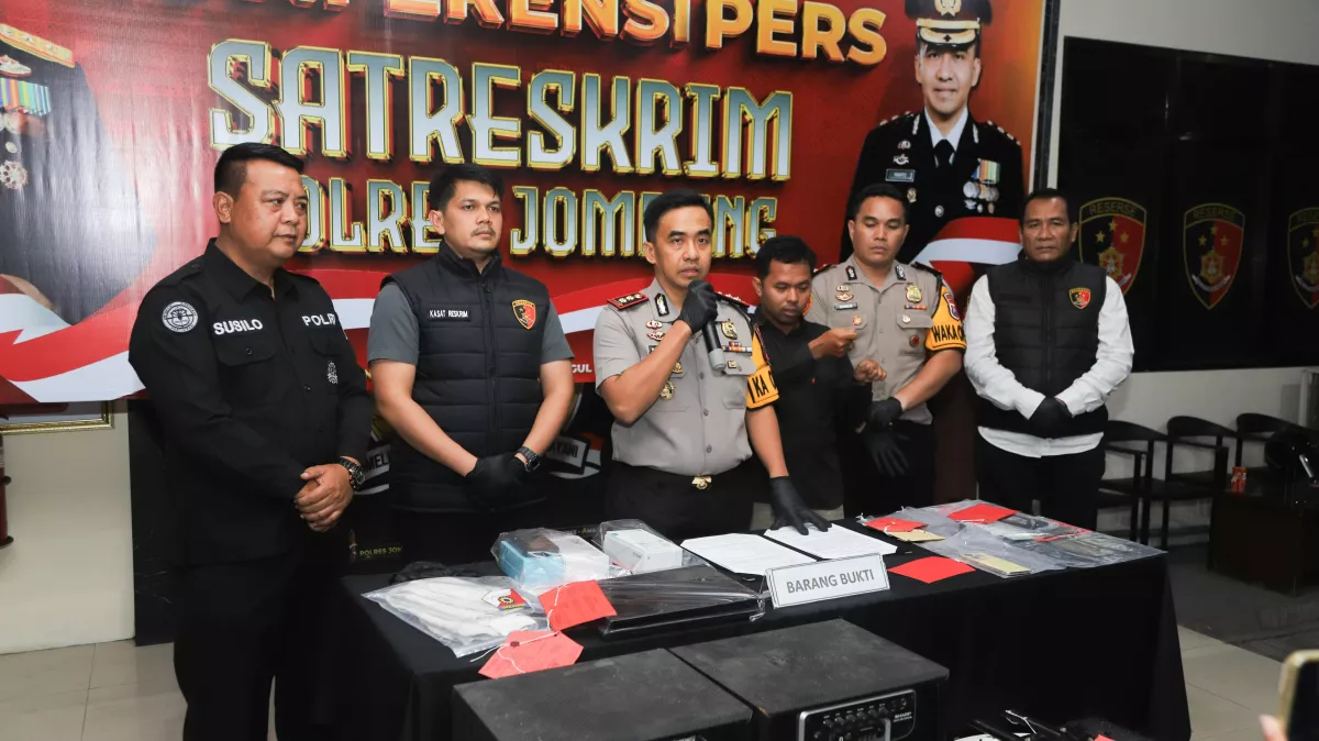 Operasi Sikat Semeru 2026, Polres Jombang Ungkap 14 Kasus dan Ringkus 17 Tersangka