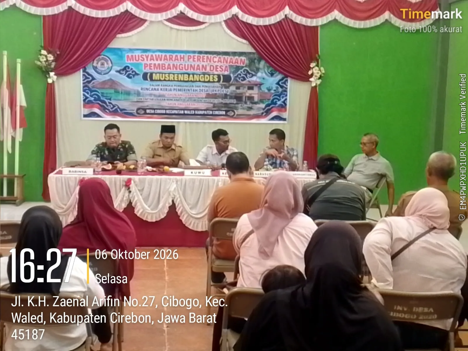 Musrenbangdes Cibogo Bahas dan Sepakati RKP Desa Tahun 2027