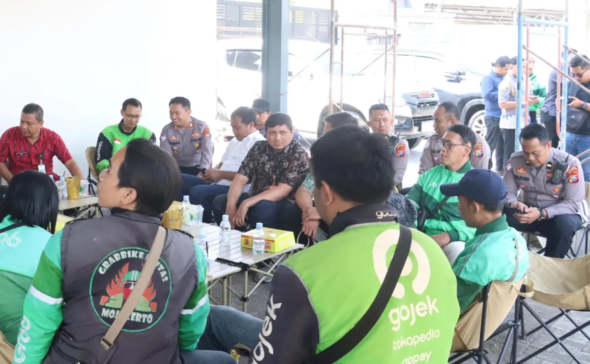 Polres Mojokerto Sediakan Shelter Istirahat Gratis bagi Ojol, Perkuat Keselamatan dan Perlindungan Pengemudi