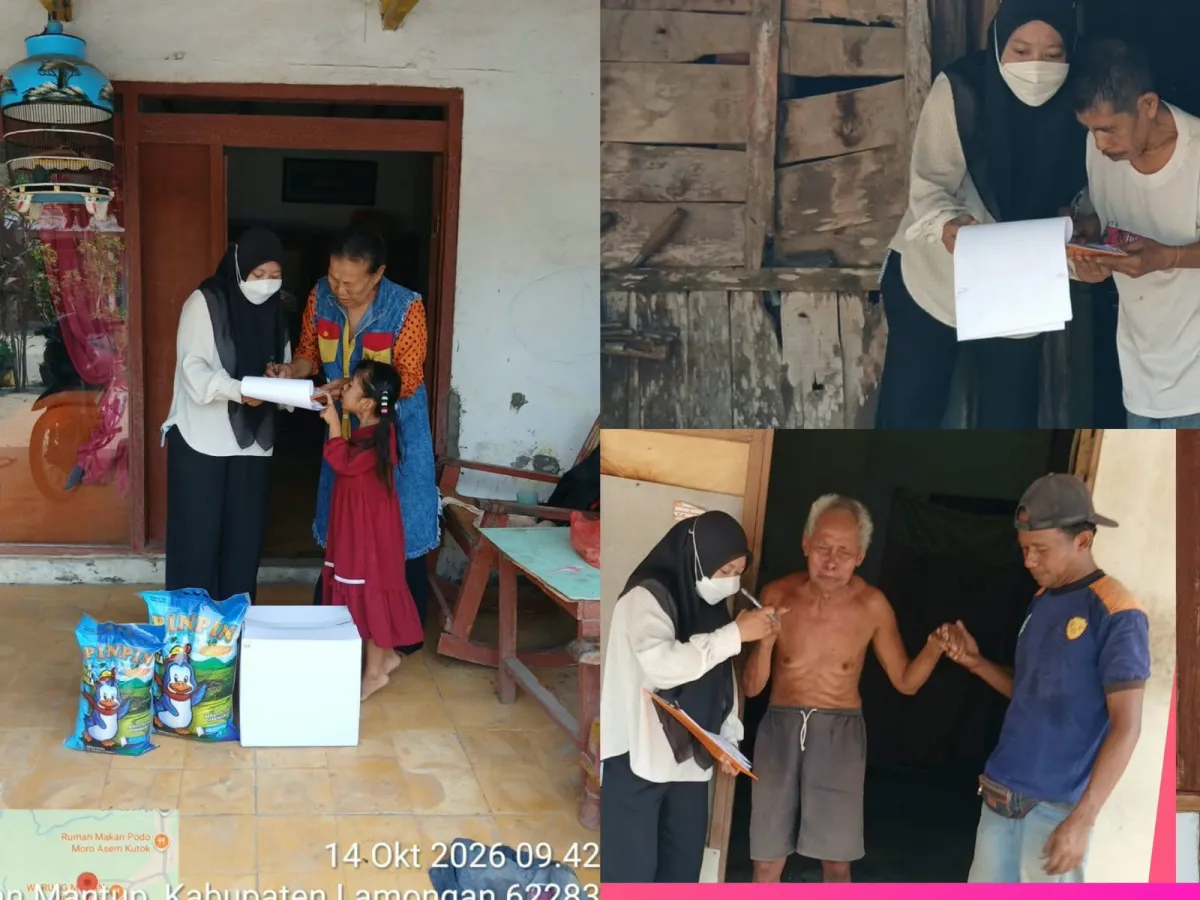 PT Surya Pesona Kayu Nusantara Rutin Salurkan Bansos kepada Warga Kurang Mampu di Desa Mantup