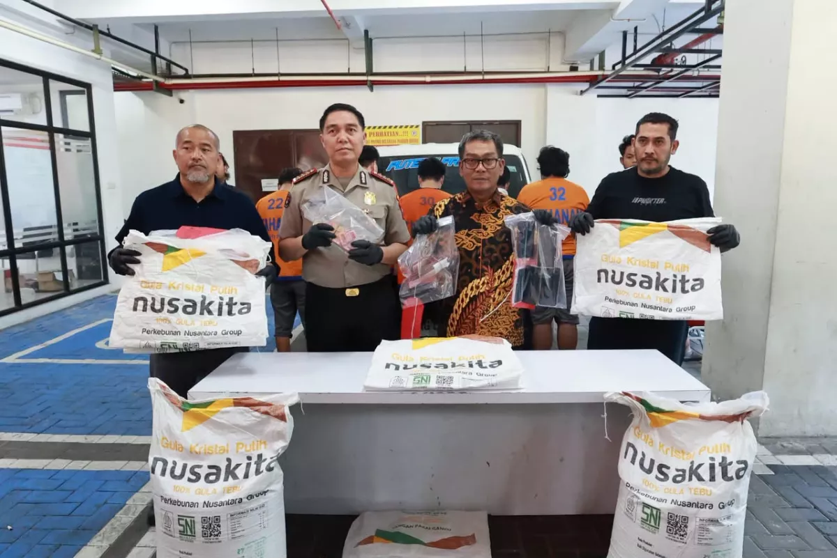 Polda Jatim Bongkar Dugaan Penggelapan 185 Ton Gula Senilai Rp 3 Miliar, 11 Orang Jadi Tersangka