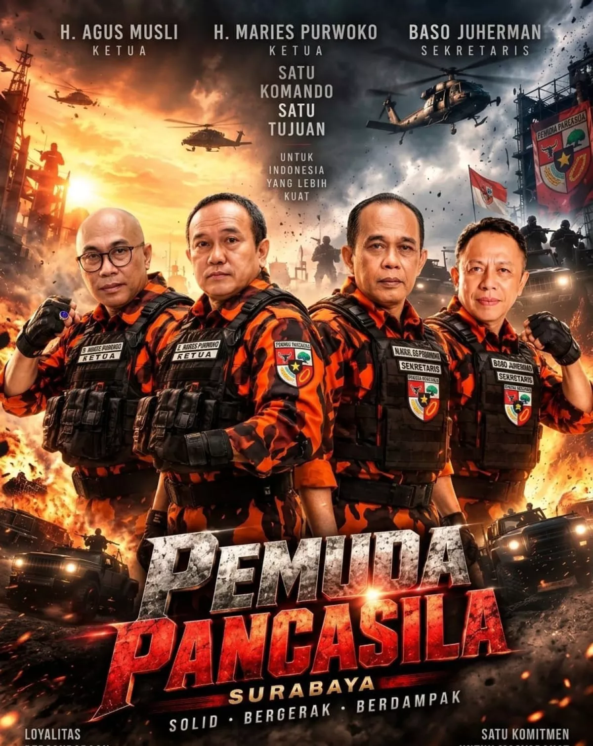 Pemuda Pancasila Surabaya Siapkan 308 Kader Tangguh Lewat Diklat Pratama